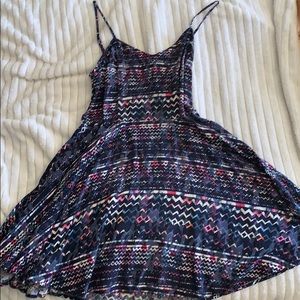 Aztec printed dress